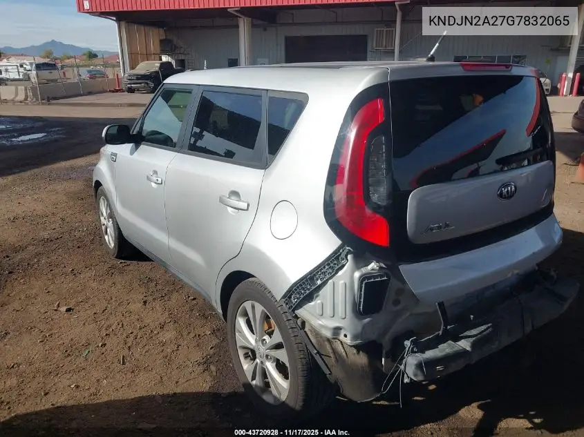 KNDJN2A27G7832065 2016 Kia Soul