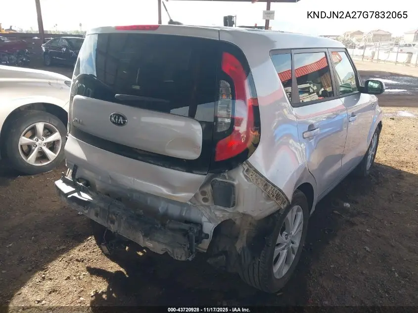 KNDJN2A27G7832065 2016 Kia Soul