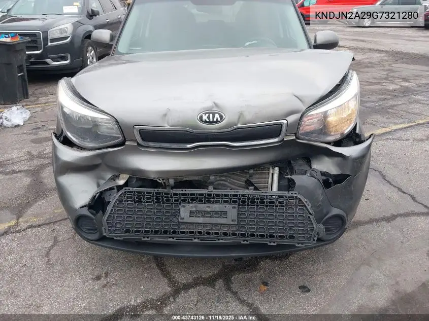 KNDJN2A29G7321280 2016 Kia Soul !