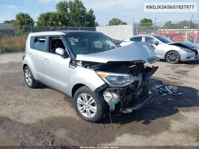 KNDJX3A56G7837977 2016 Kia Soul !