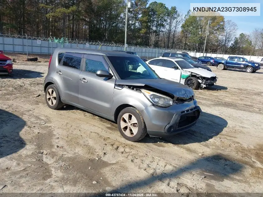 KNDJN2A23G7308945 2016 Kia Soul
