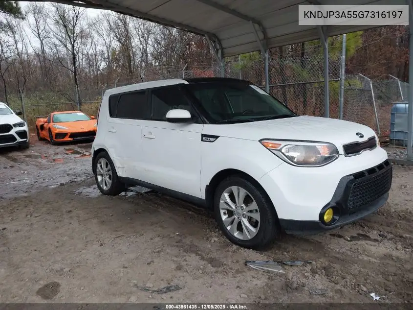 KNDJP3A55G7316197 2016 Kia Soul +