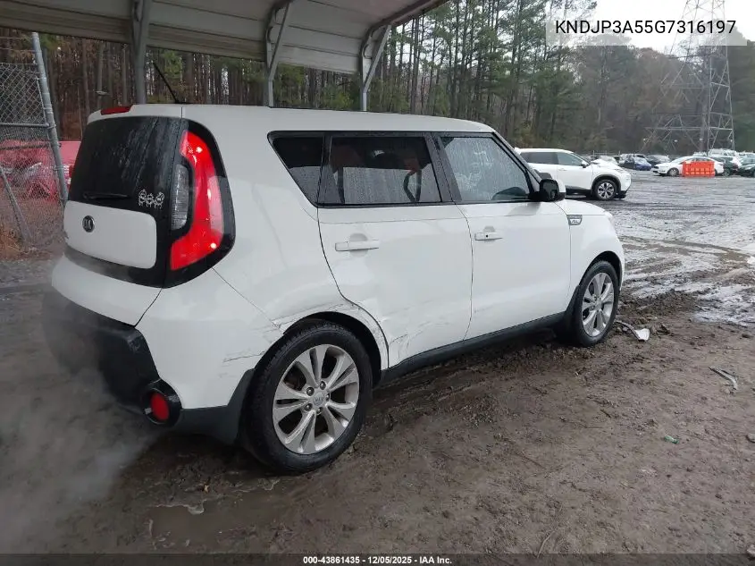 KNDJP3A55G7316197 2016 Kia Soul +