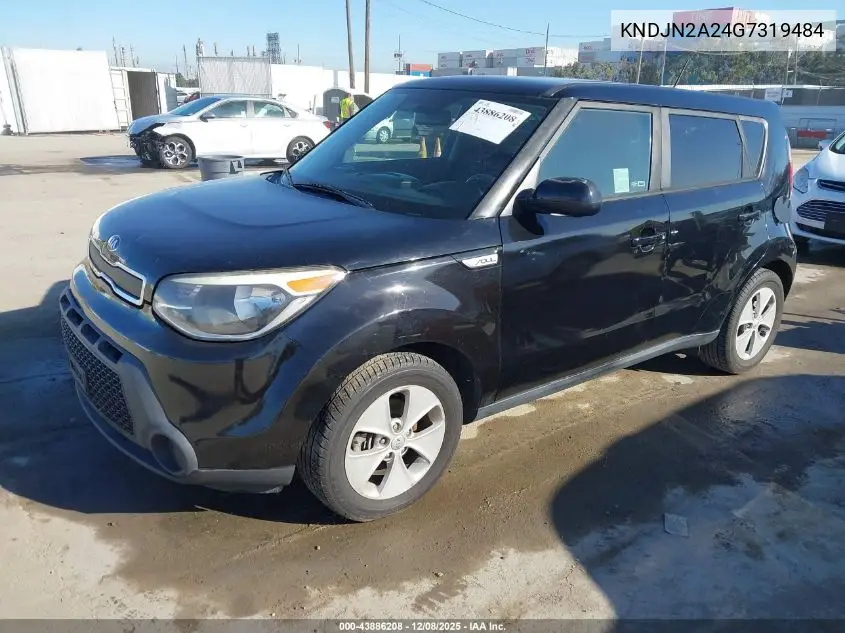 KNDJN2A24G7319484 2016 Kia Soul