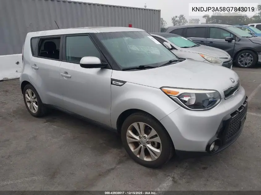 KNDJP3A58G7843019 2016 Kia Soul +