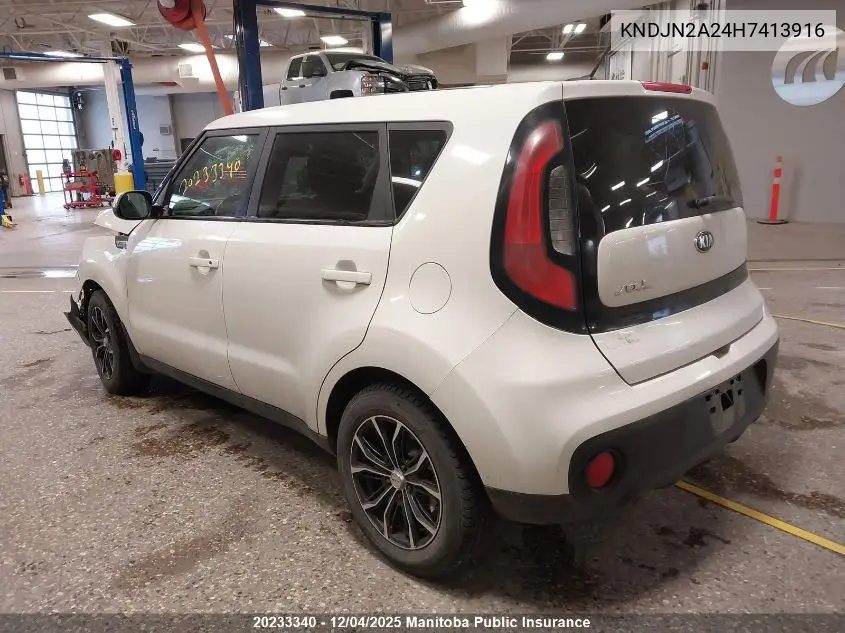 KNDJN2A24H7413916 2017 Kia Soul Lx