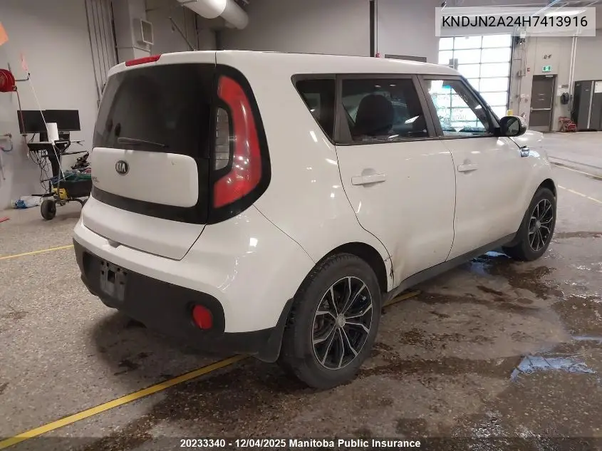KNDJN2A24H7413916 2017 Kia Soul Lx