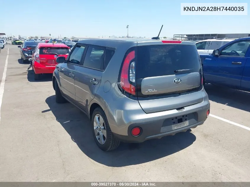 KNDJN2A28H7440035 2017 Kia Soul