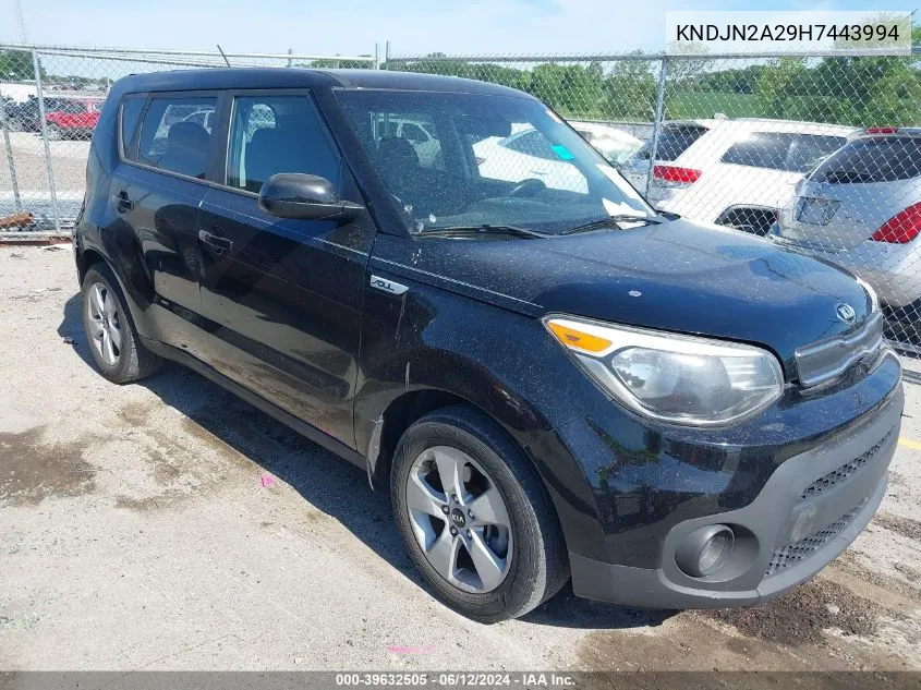 KNDJN2A29H7443994 2017 Kia Soul