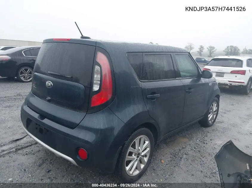 KNDJP3A57H7441526 2017 Kia Soul +