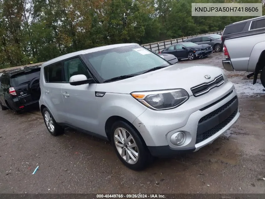 KNDJP3A50H7418606 2017 Kia Soul +