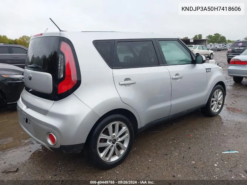 KNDJP3A50H7418606 2017 Kia Soul +