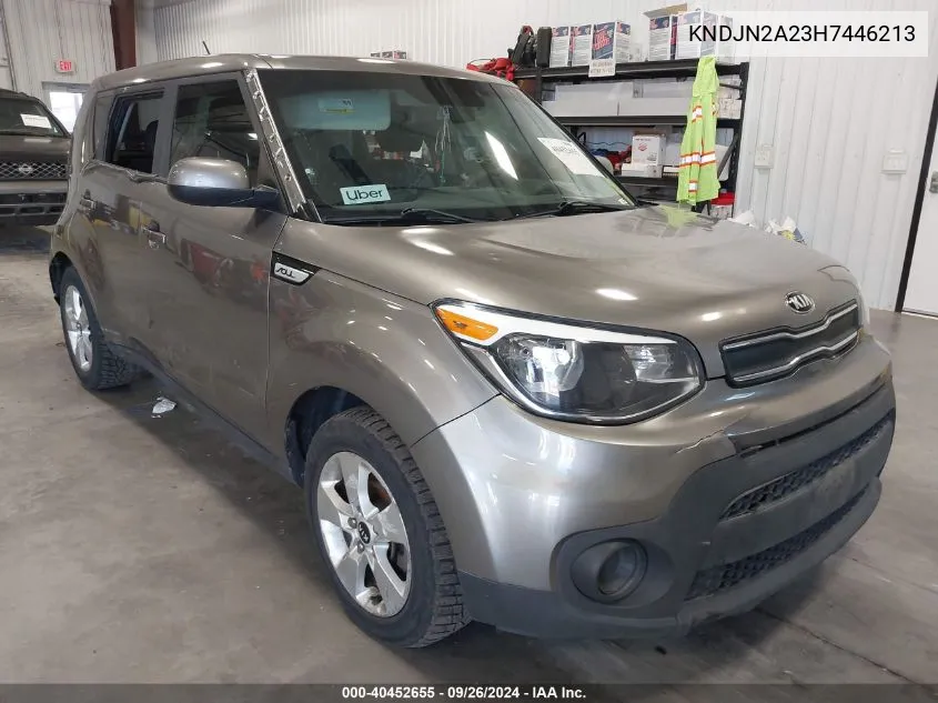 KNDJN2A23H7446213 2017 Kia Soul