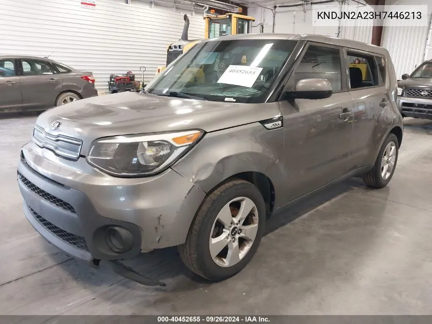 KNDJN2A23H7446213 2017 Kia Soul