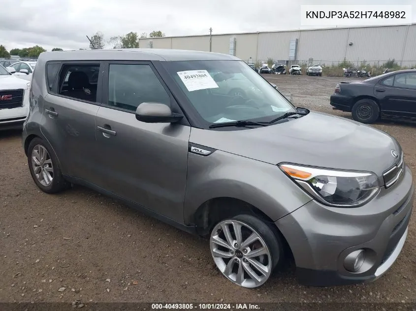 KNDJP3A52H7448982 2017 Kia Soul +