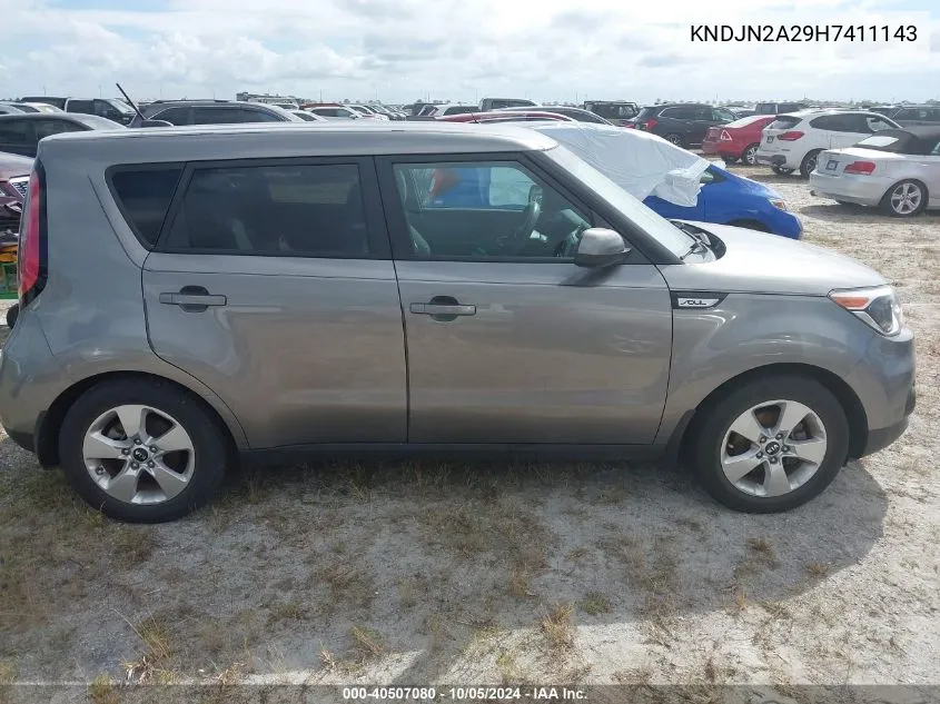 KNDJN2A29H7411143 2017 Kia Soul