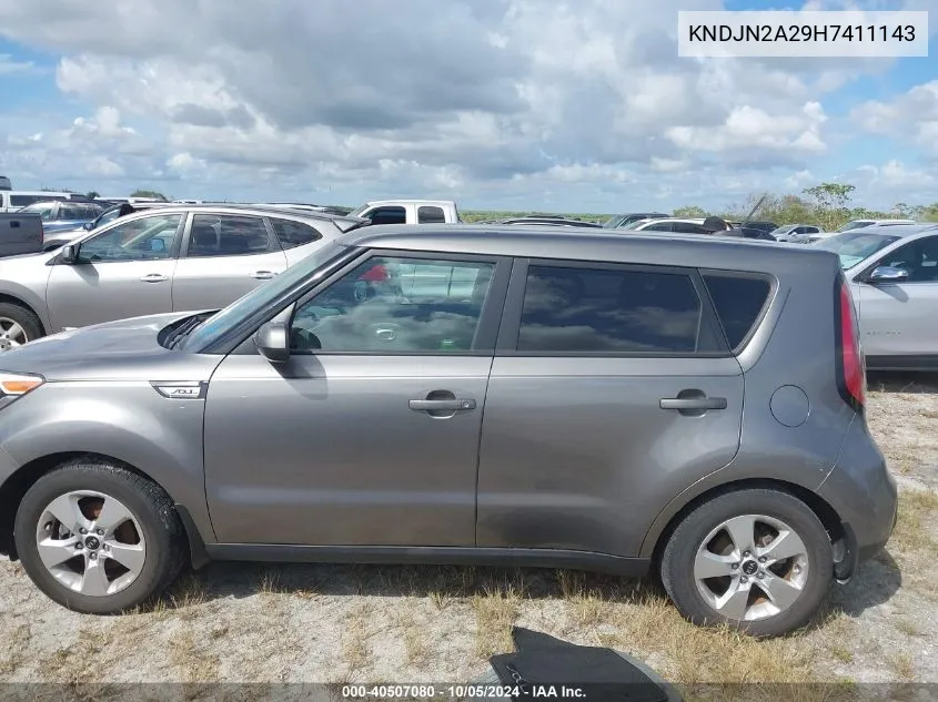 KNDJN2A29H7411143 2017 Kia Soul