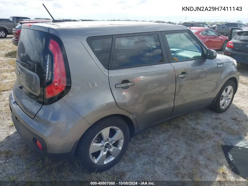 KNDJN2A29H7411143 2017 Kia Soul