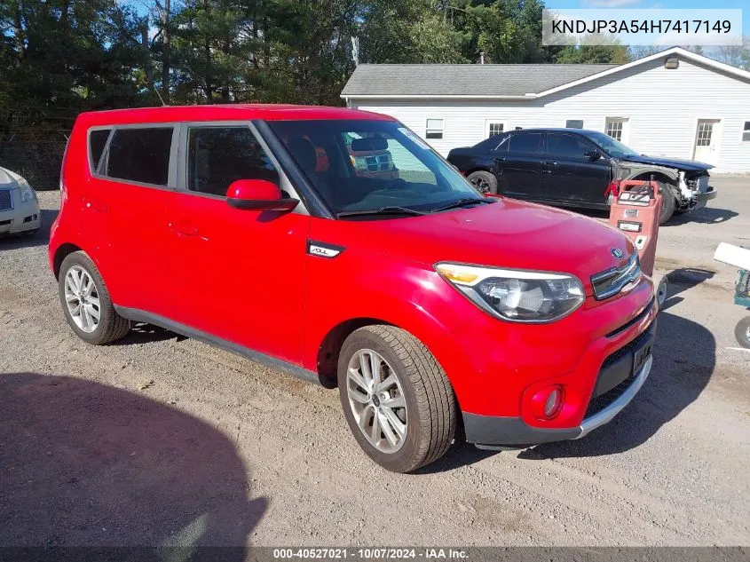 KNDJP3A54H7417149 2017 Kia Soul +