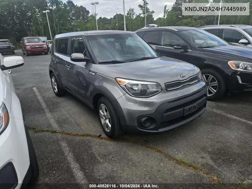 KNDJN2A24H7445989 2017 Kia Soul