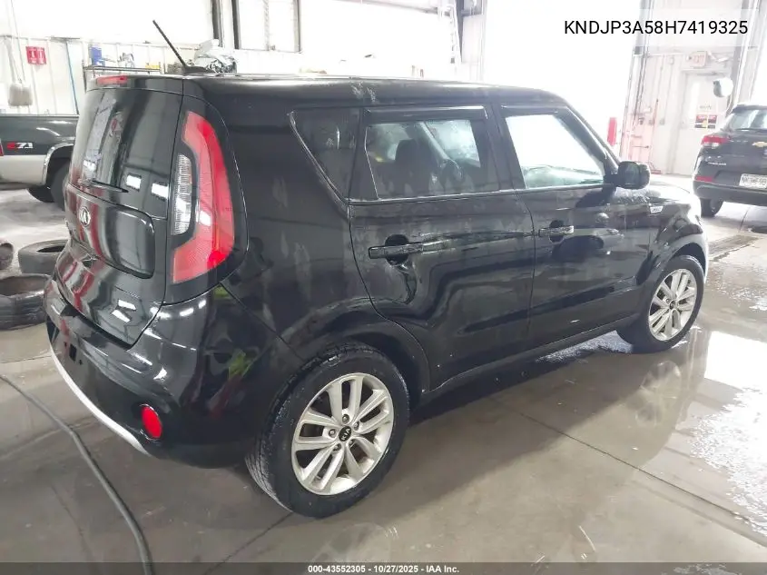 KNDJP3A58H7419325 2017 Kia Soul +