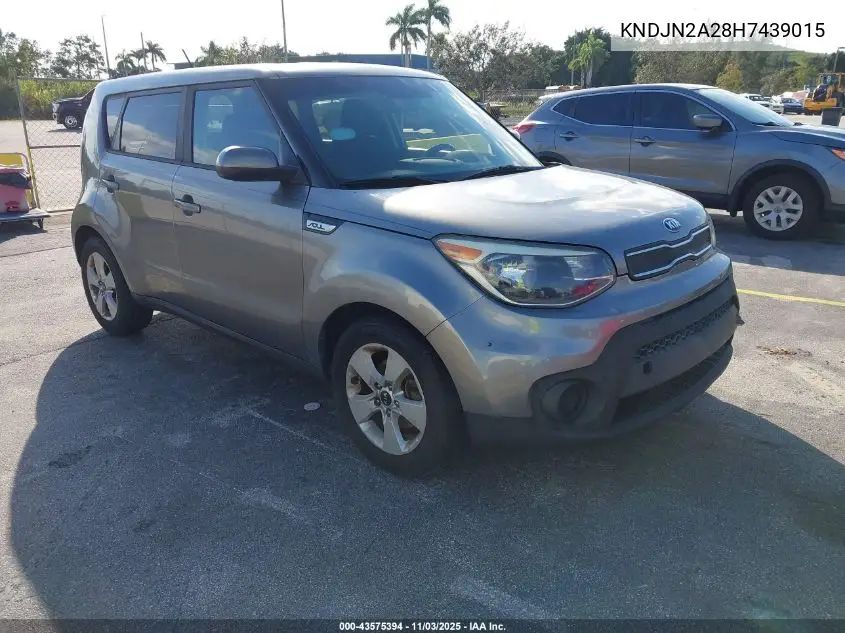 KNDJN2A28H7439015 2017 Kia Soul