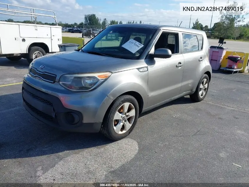 KNDJN2A28H7439015 2017 Kia Soul