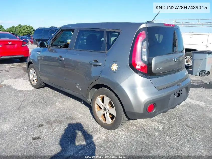 KNDJN2A28H7439015 2017 Kia Soul