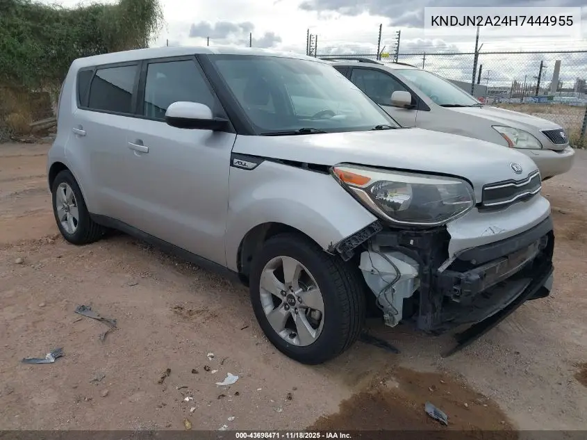 KNDJN2A24H7444955 2017 Kia Soul