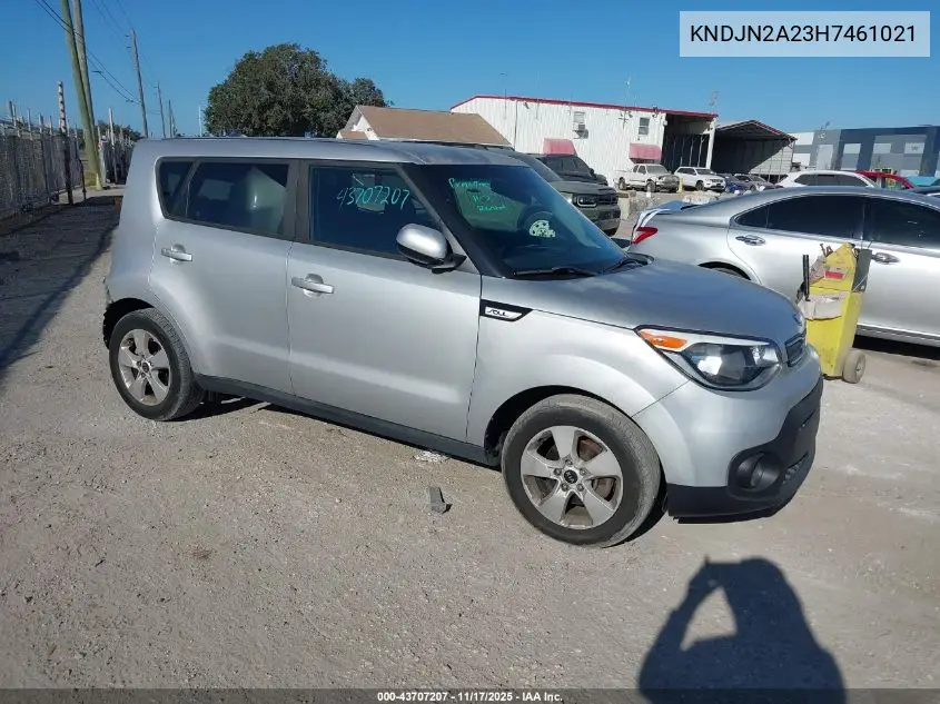 KNDJN2A23H7461021 2017 Kia Soul