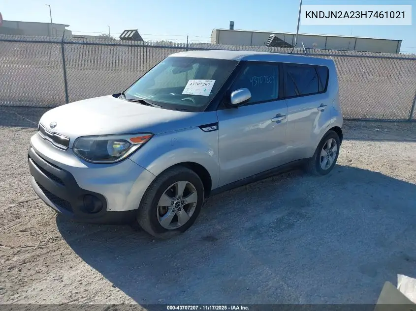 KNDJN2A23H7461021 2017 Kia Soul