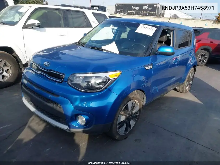 KNDJP3A53H7458971 2017 Kia Soul +