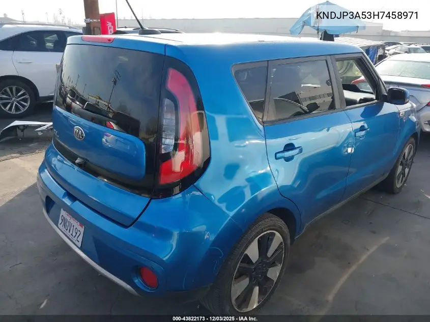 KNDJP3A53H7458971 2017 Kia Soul +