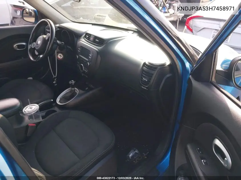 KNDJP3A53H7458971 2017 Kia Soul +
