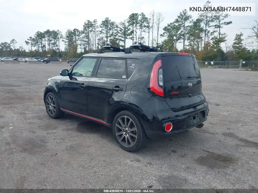 KNDJX3AA8H7448871 2017 Kia Soul !