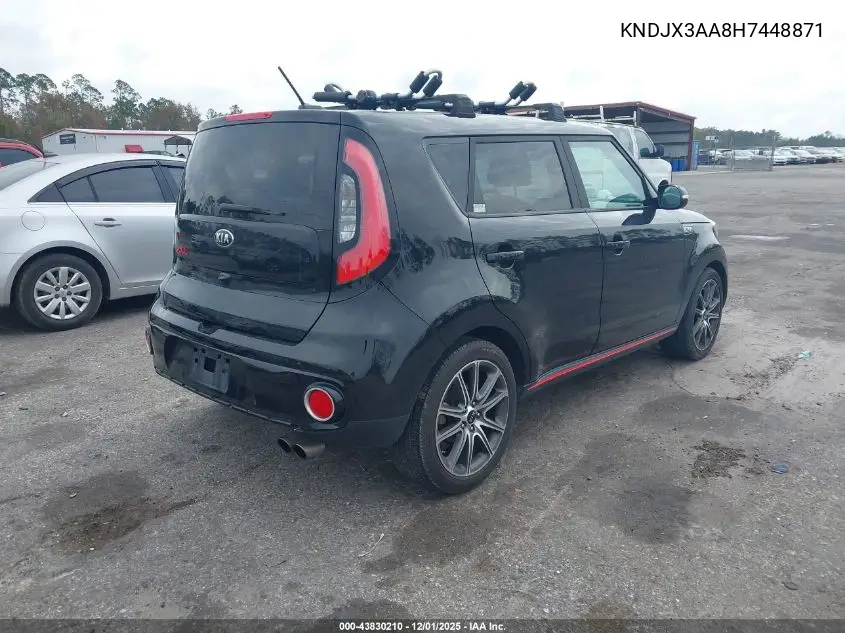 KNDJX3AA8H7448871 2017 Kia Soul !
