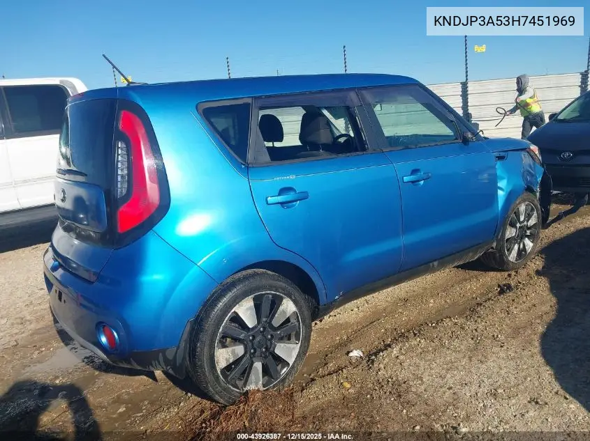 KNDJP3A53H7451969 2017 Kia Soul +