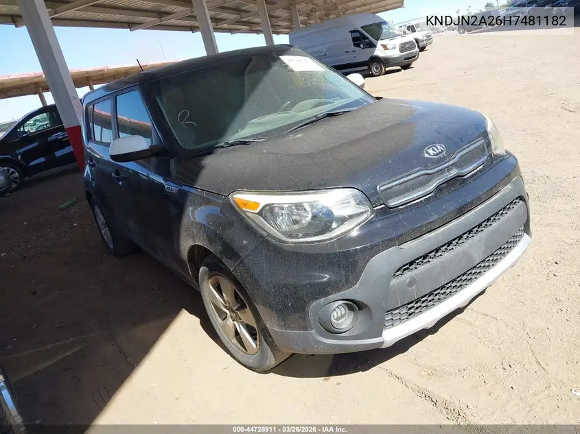 KNDJN2A26H7481182 2017 Kia Soul