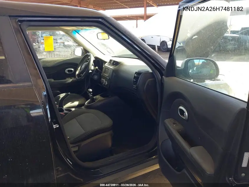 KNDJN2A26H7481182 2017 Kia Soul