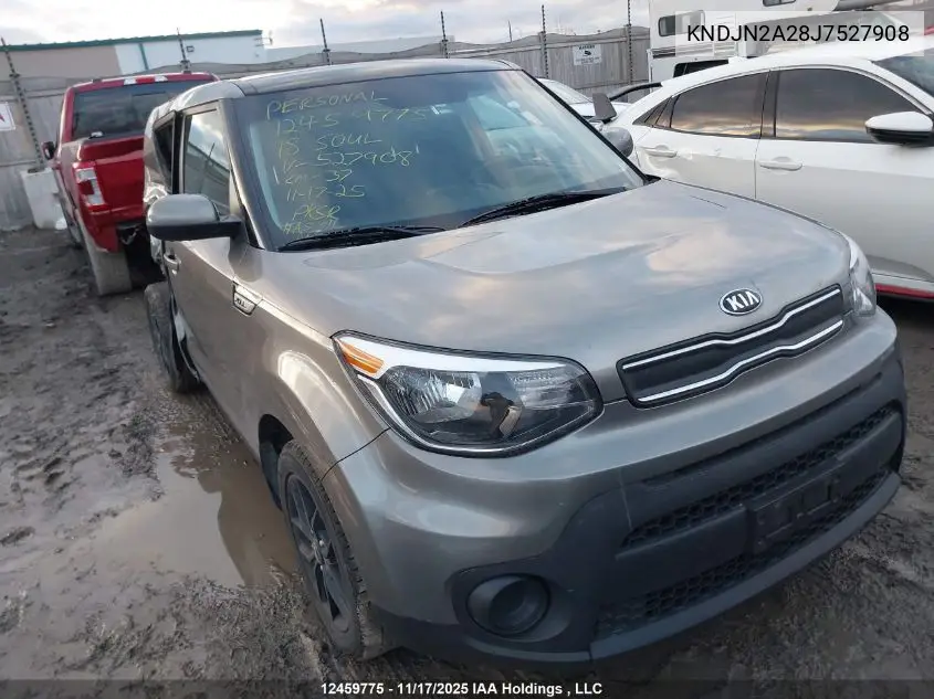 KNDJN2A28J7527908 2018 Kia Soul