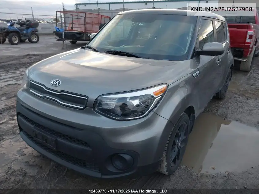 KNDJN2A28J7527908 2018 Kia Soul