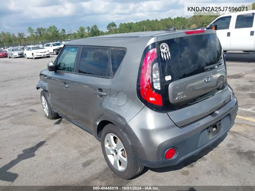 KNDJN2A25J7596071 2018 Kia Soul