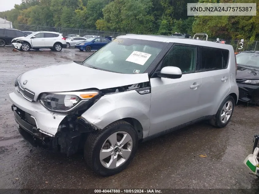 KNDJN2A24J7575387 2018 Kia Soul