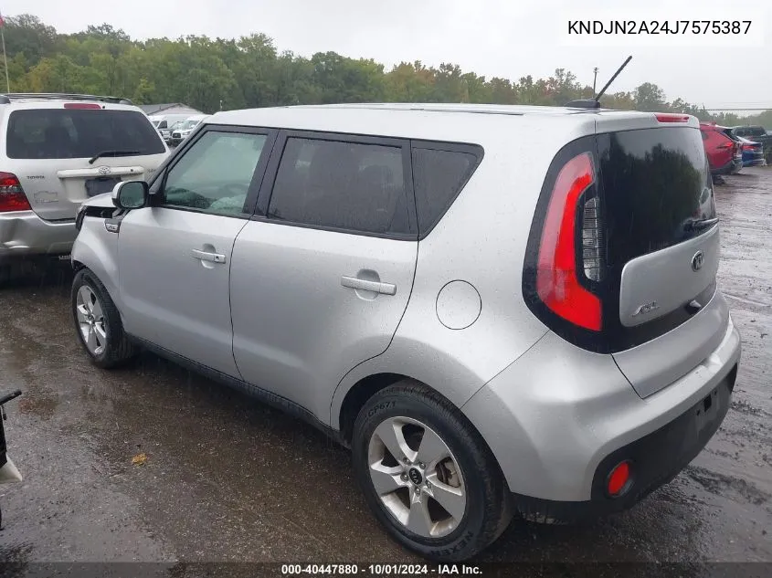 KNDJN2A24J7575387 2018 Kia Soul