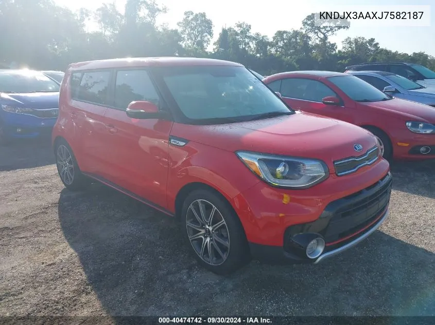 KNDJX3AAXJ7582187 2018 Kia Soul !