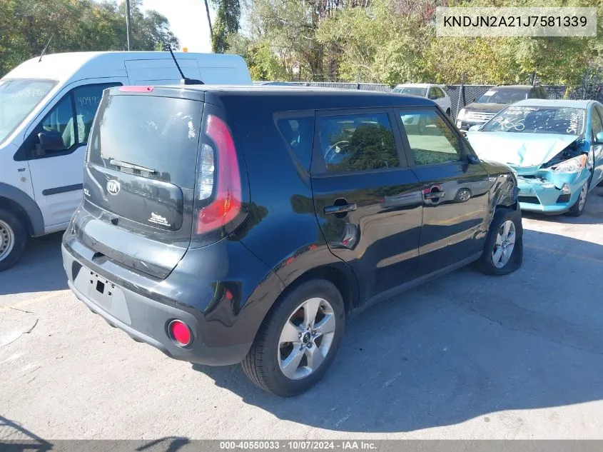 KNDJN2A21J7581339 2018 Kia Soul