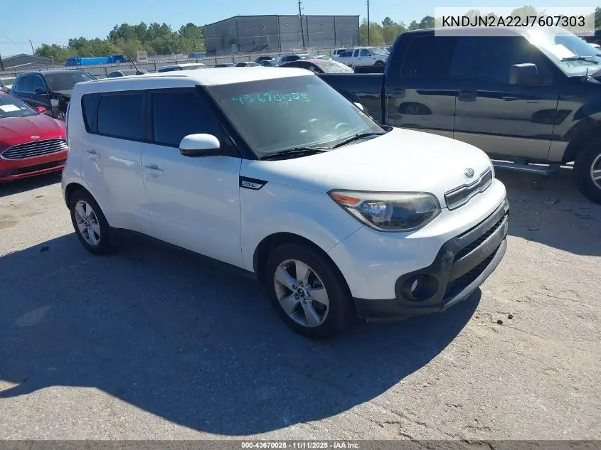 KNDJN2A22J7607303 2018 Kia Soul !