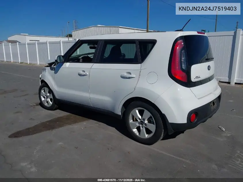 KNDJN2A24J7519403 2018 Kia Soul