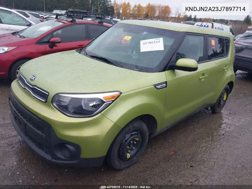 KNDJN2A23J7897714 2018 Kia Soul