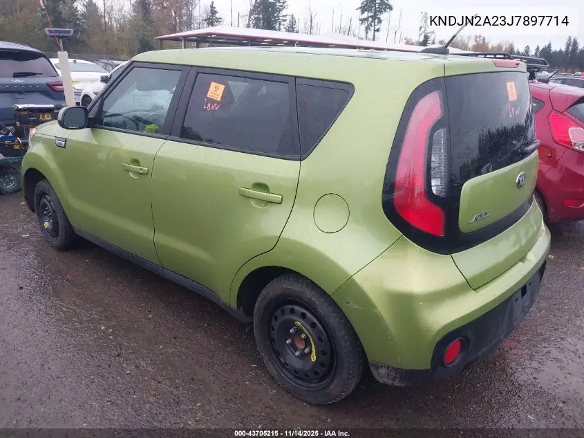 KNDJN2A23J7897714 2018 Kia Soul